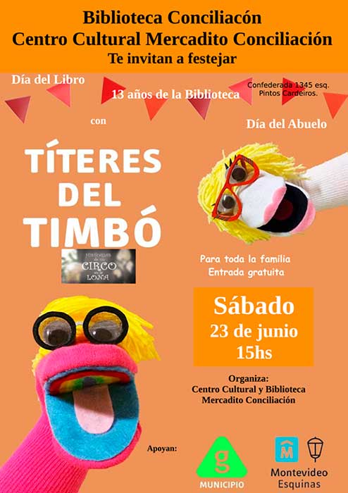 afiche titeres del timbo