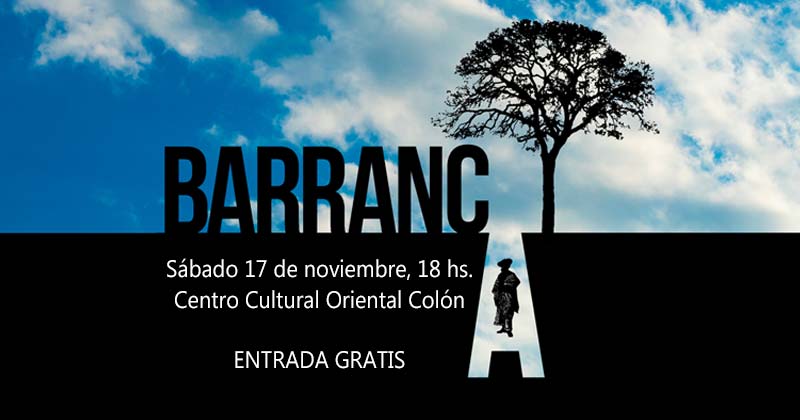 barranca en el centrom cultural colon