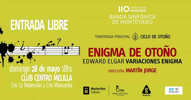 enigma de otono banda sinfonica de montevideo