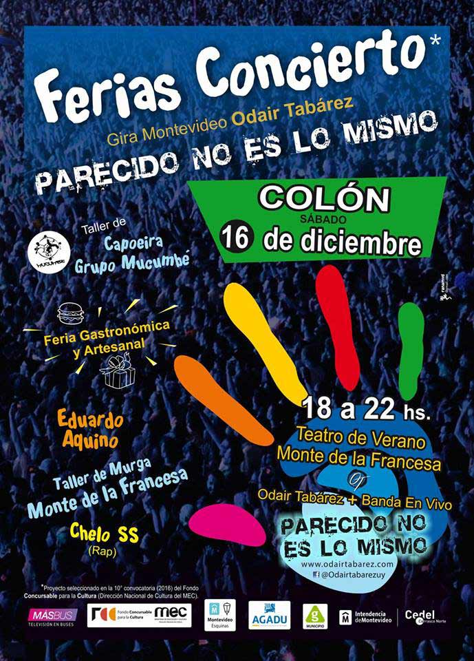 ferias en concierto afiche