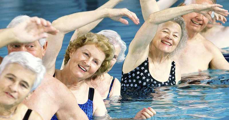 hidrogimnasia en el centro civico