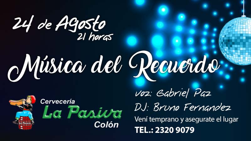 la pasiva 24 de agosto