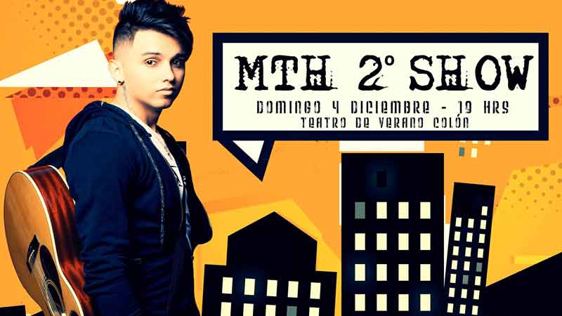 mathias cuadro en el teatro de verano de colon