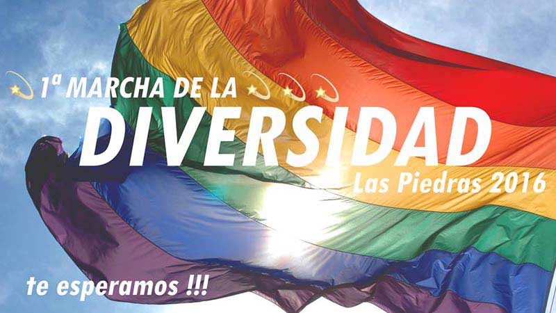 primera marcha de la diversidad las piedras