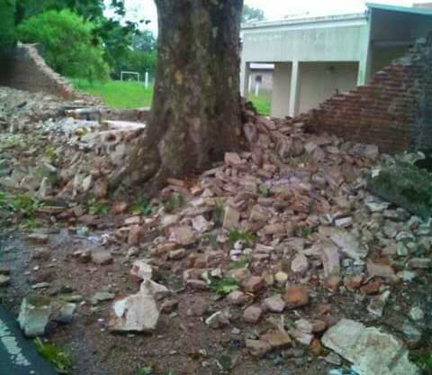 muro caido viento a balbi