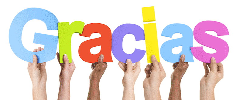 gracias