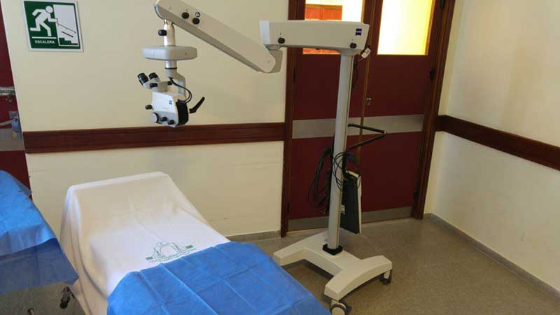 microscopio hospital de ojos saint bois