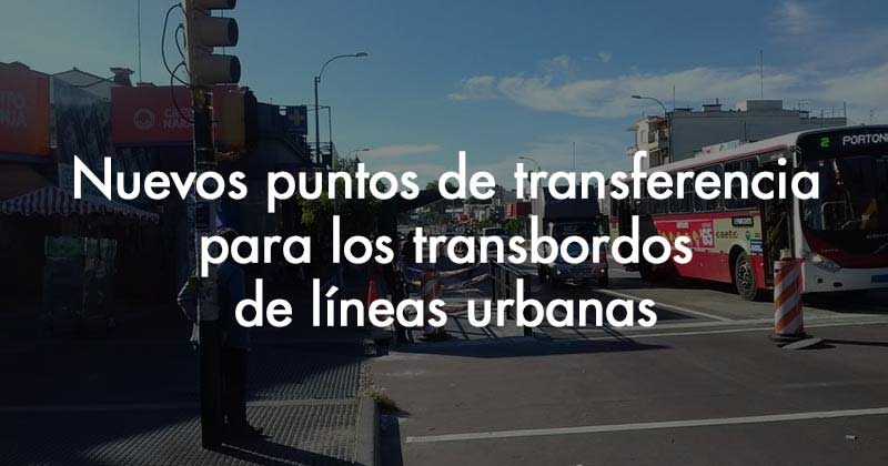 puntos de trasbordo