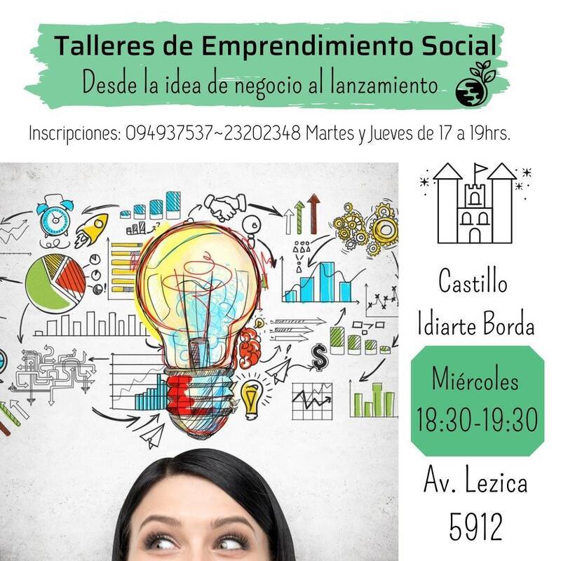 afiche taller emprendimiento social castillo