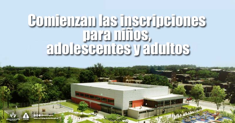 comienzan las inscripciones mes marzo 2019