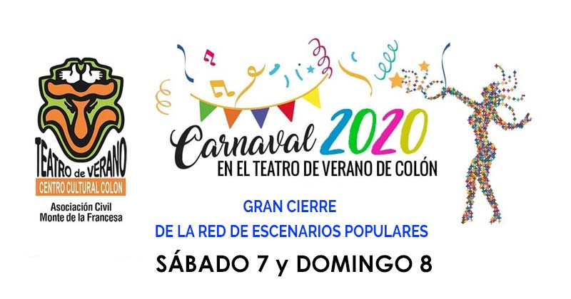 Cierre red de escenarios populares 2020