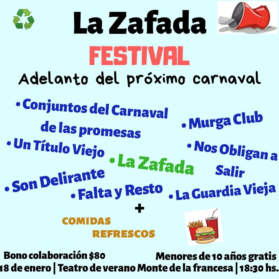 afiche la zafada 2020