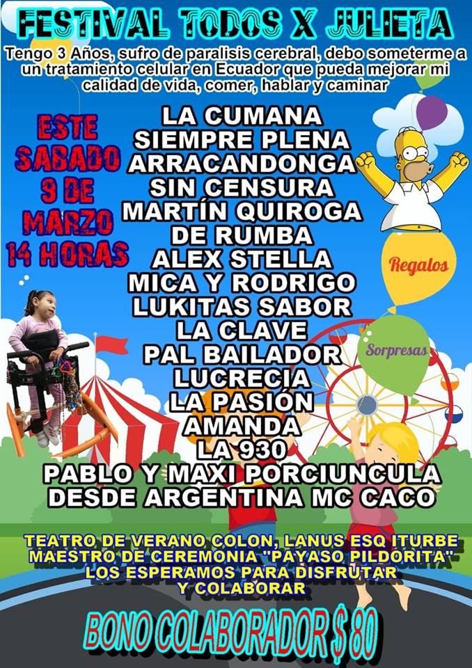 afiche todos por juli