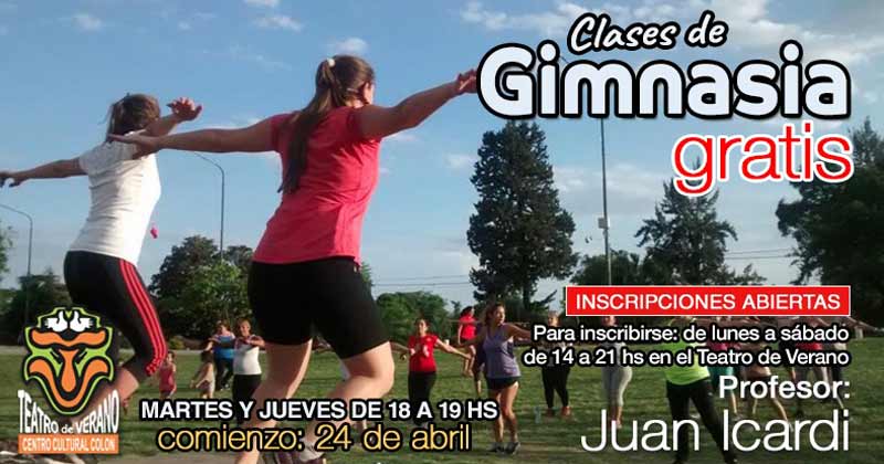 clases de gimnasia gratis tdv
