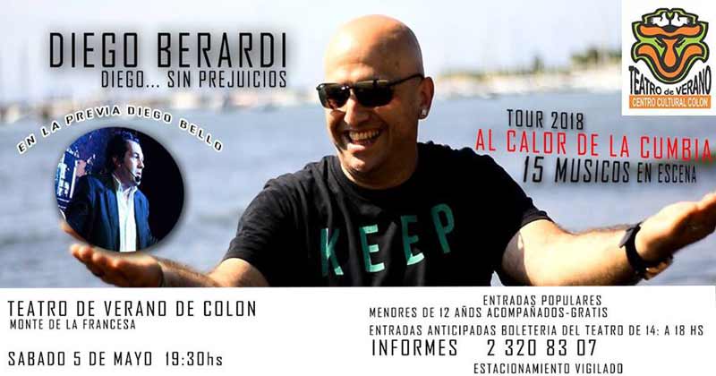 diego berardi en el teatro de verano