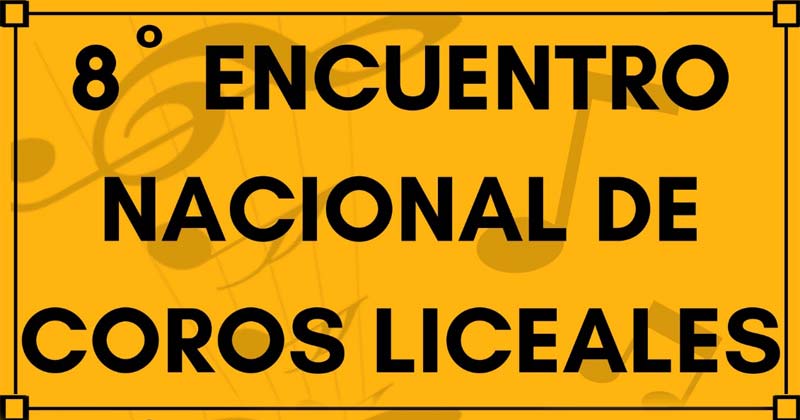 encuentro de coros liceales teatro. de verano