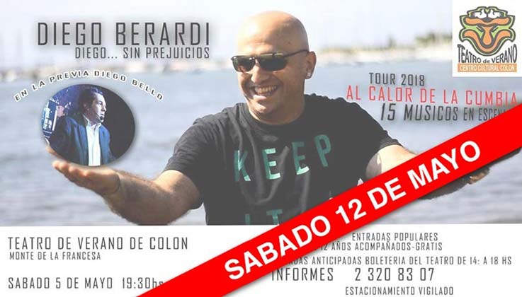 se suspende show de diego