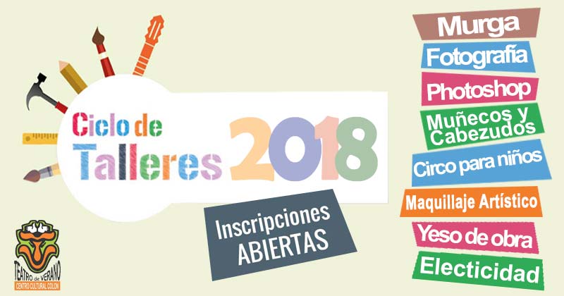 talleres teatro de verano de colon 2018