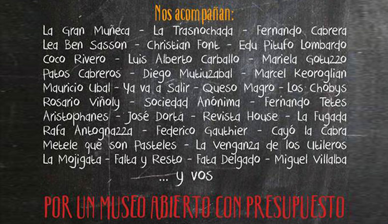 un abrazo por el museo acompanan