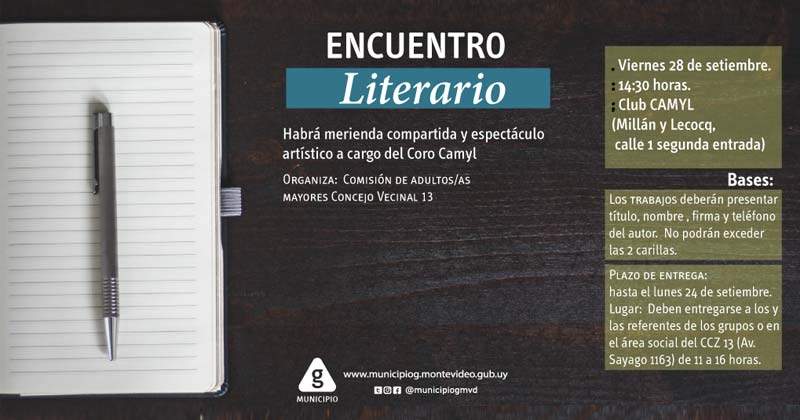 encuentro literario