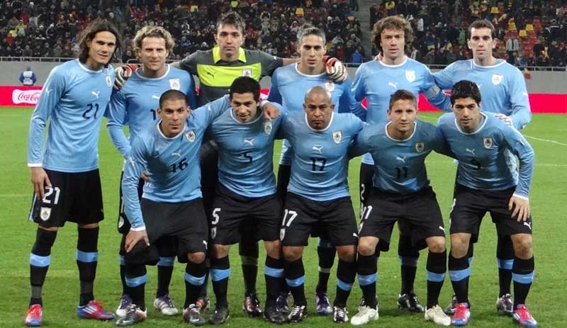 Plantel Seleccion Uruguaya Mundial Sudafrica 2010