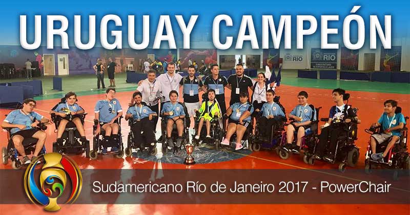 uruguay campeoon 2017 powerchair