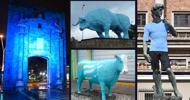 fiebre celeste intervenciones urbanas mundial rusia 2018