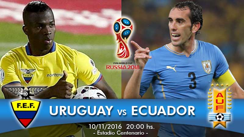 uruguay vs ecuador eliminatorias russia 2018