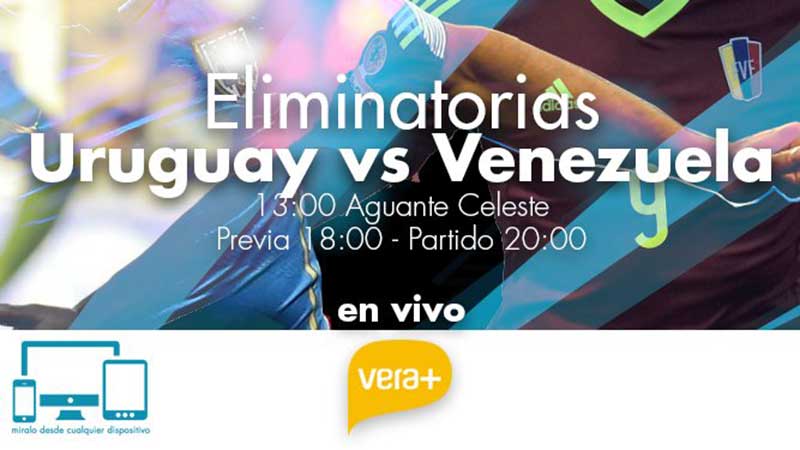 uruguay vs venezuela en vivo