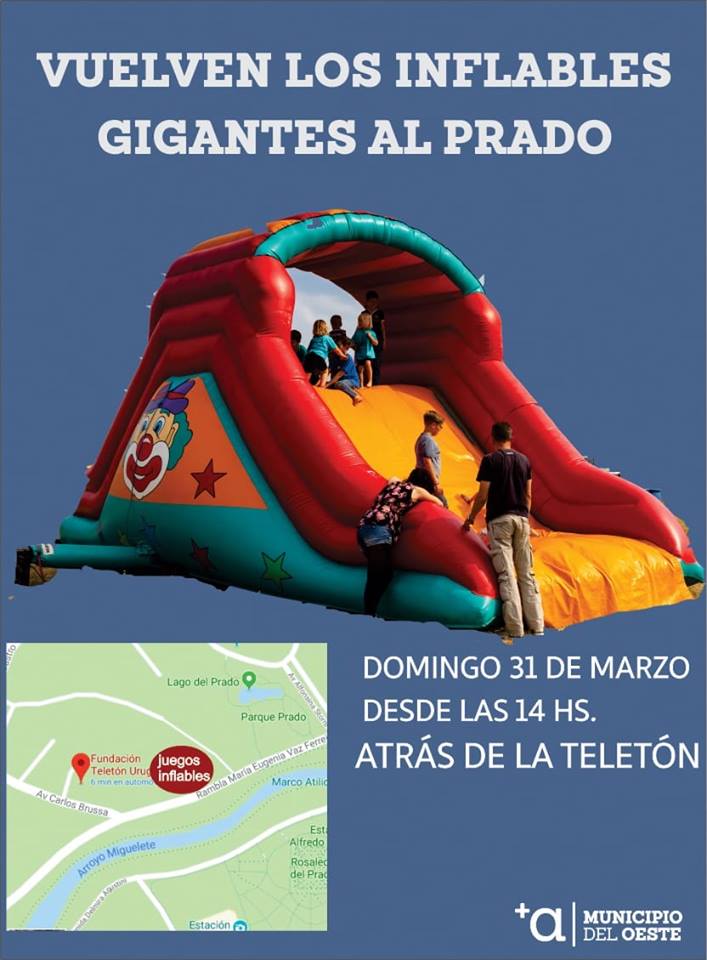 inflables gigantes afiche