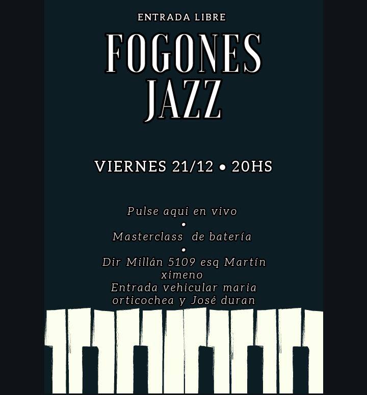 Fogones jazz afiche
