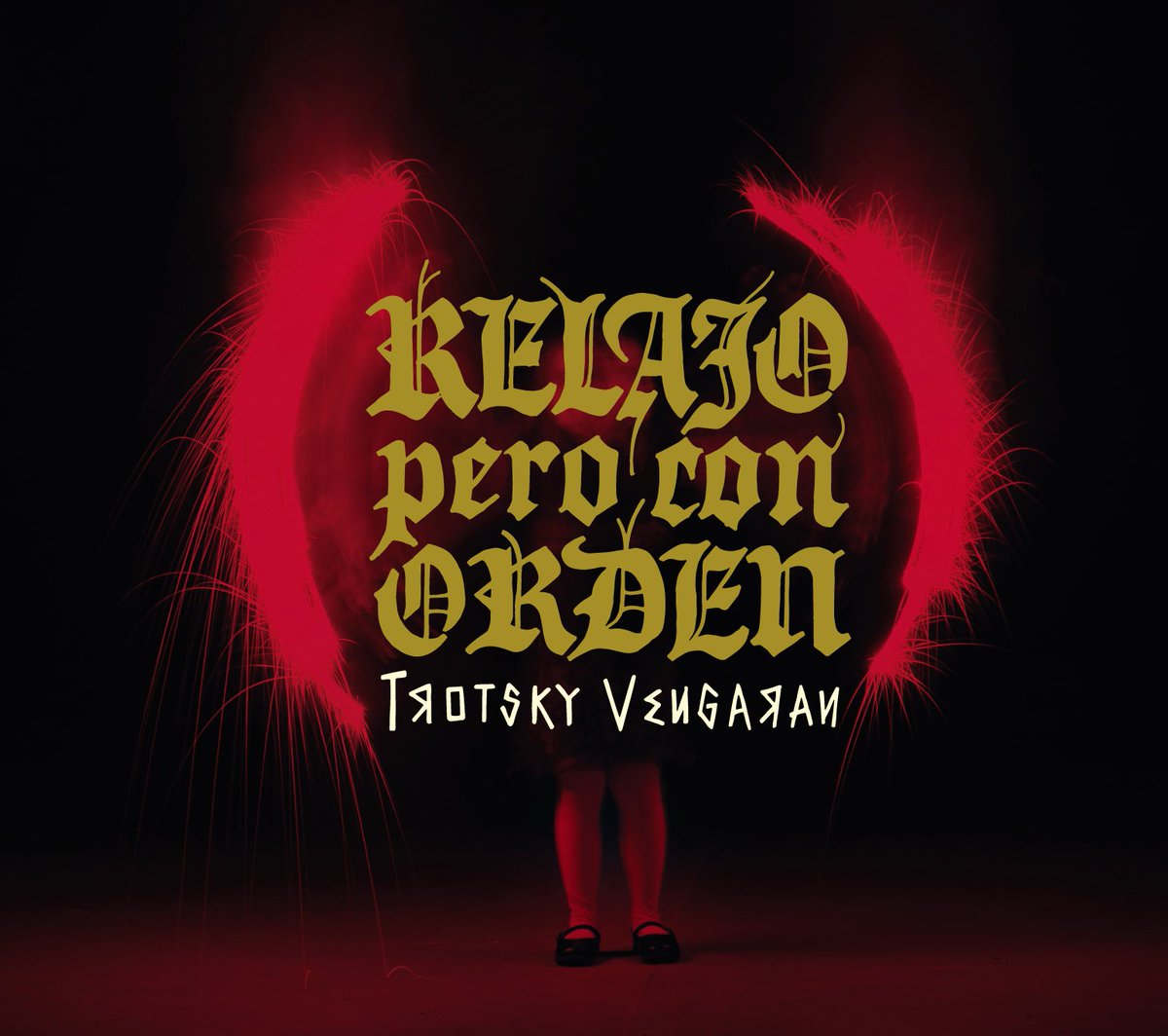 afiche del disco relajo pero con orden