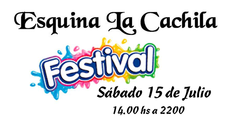 festival esquina de la cachila