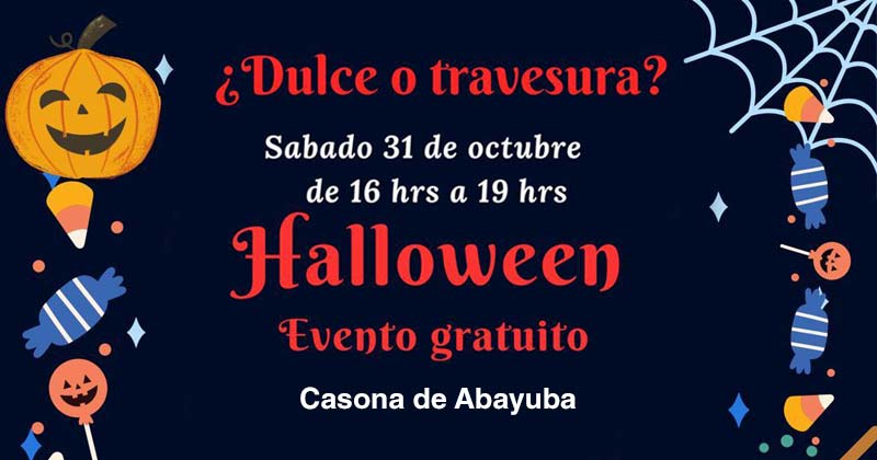 fiesta de halloween casona de abayuba