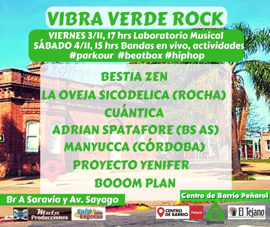 vibra verde rock afiche