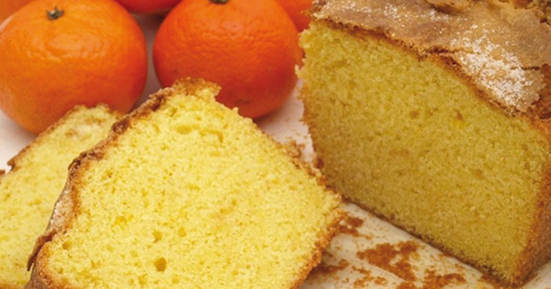 tarta de mandarina