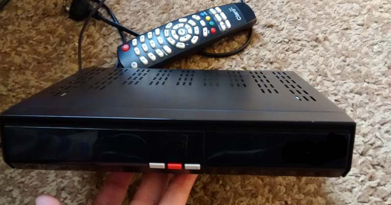 usando consola de cable