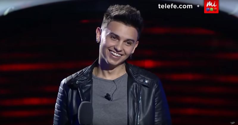 mathias en la voz argentina 2018