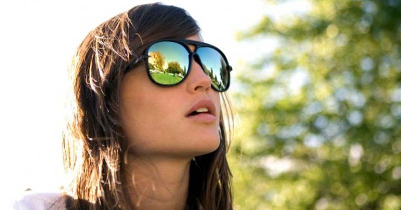 lentes de sol en verano