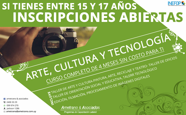 ARTE CULTURA Y TECNOLOGIA
