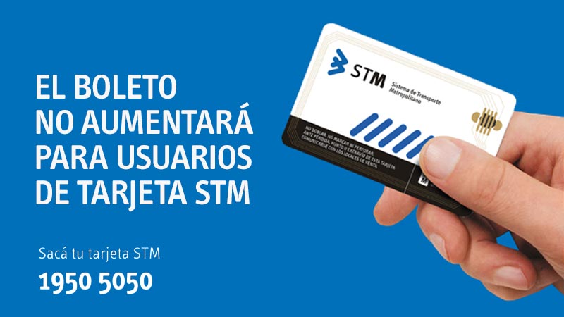 TARJETA STM Montevideo