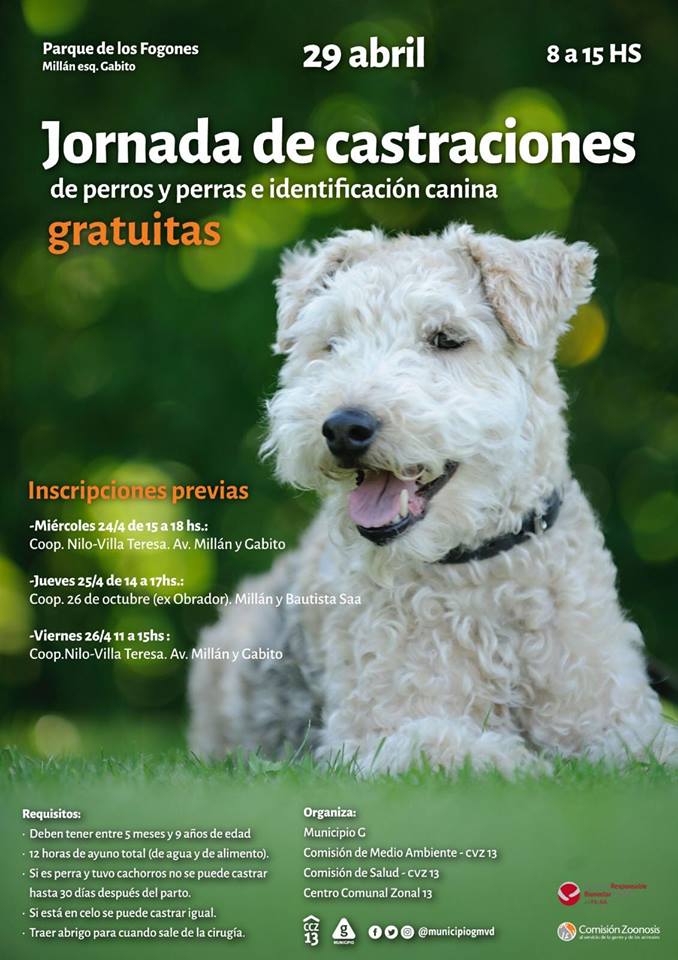afiche castraciones parque de los fogones