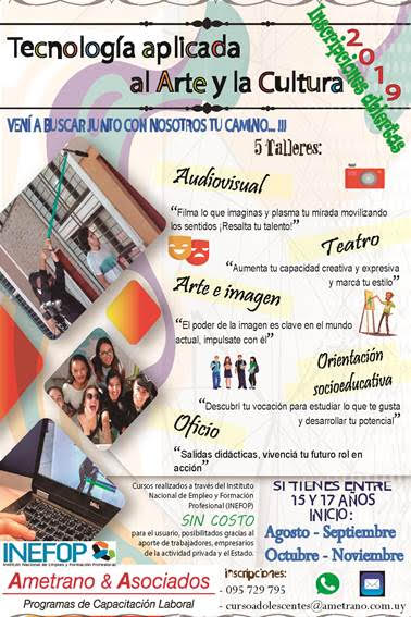 afiche curso de tecnologia