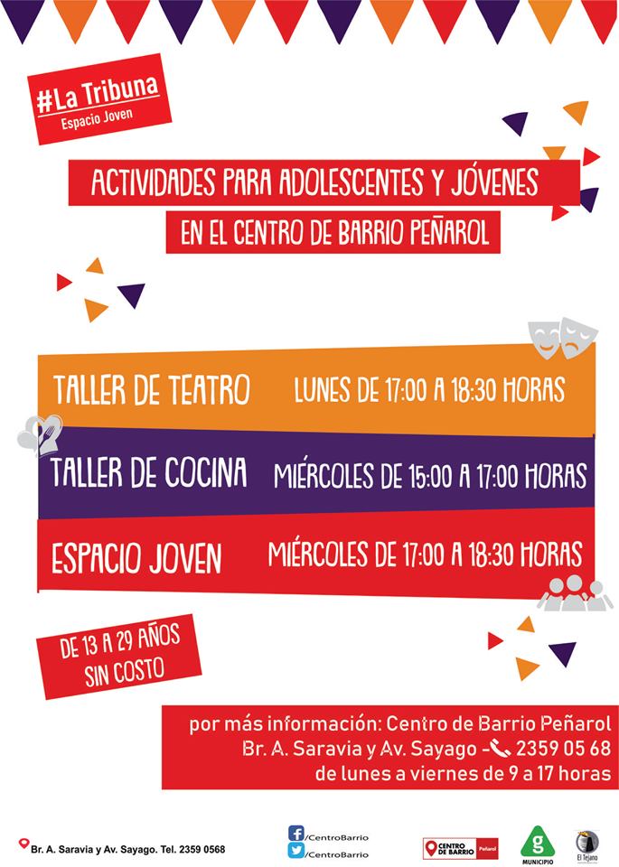 afiche espacio joven