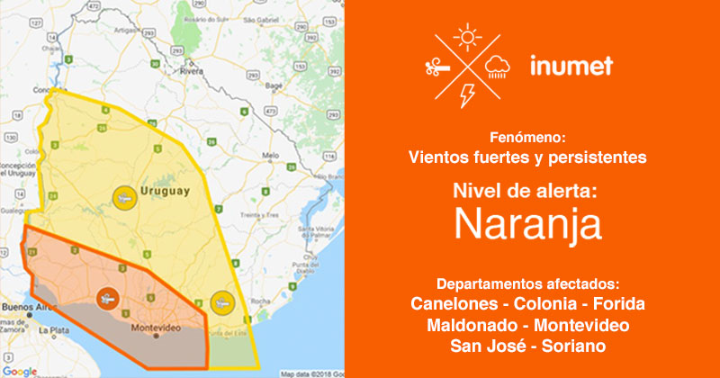 alerta naranja 8 08 2018