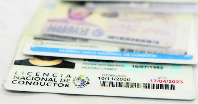 comienza tramite de libreta de conducir