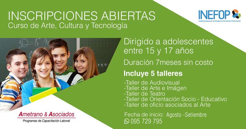 curso de arte cultura y tecnologia agosto setiembre 2019