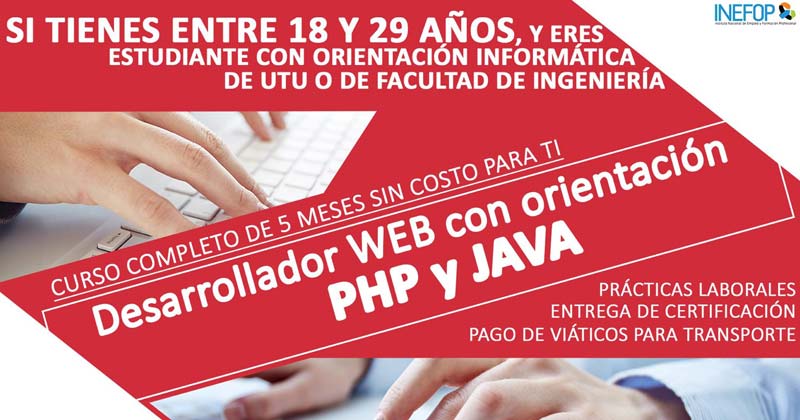 curso gratis de PHP y Java