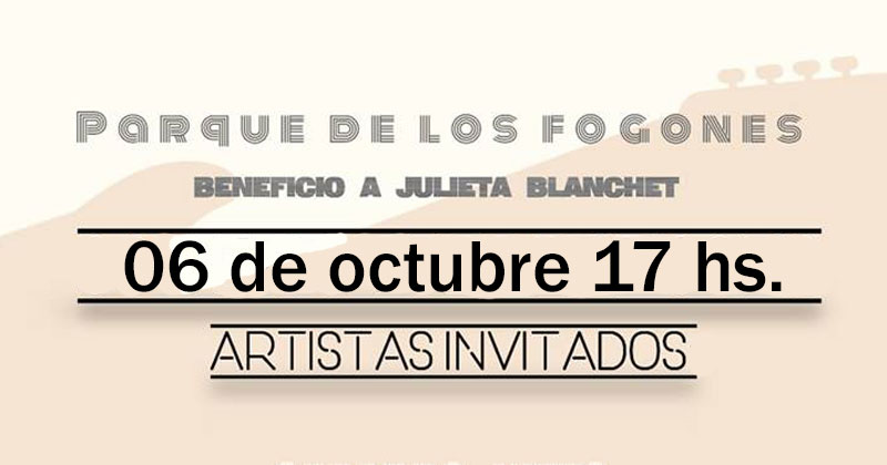 festival a beneficio parque de los fogones 2019