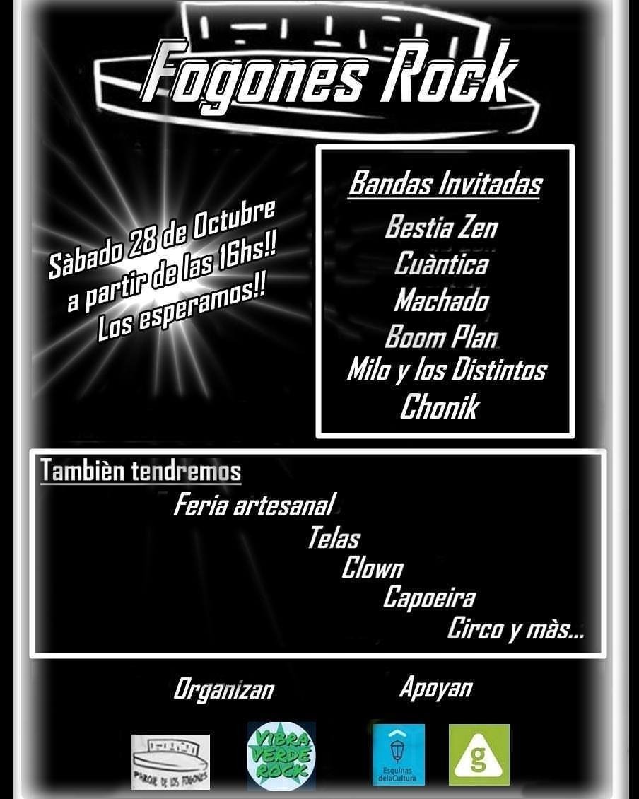 fogones rock afiche